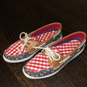 Anchor Sperry’s - the perfect 4th of July shoes!